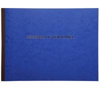 Le Dauphin Registre du Personnel Exacompta- Format : 24 x 32 cm - 52 pages - Bleu