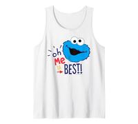 Le de Sesame Street Cookie Monster à Big Head Lol Débardeur