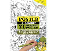 Le débarquement: Poster à colorier XL