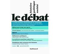 Collectif – Le Débat – N° 188, Janvier‑Février 2016 – Broché, Revue