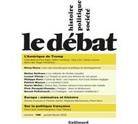 Le Débat Janvier-février 2018 - Collectif - Gallimard - broché - Revue