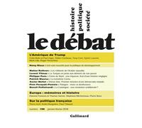 Le Débat Janvier-février 2018 - Collectif - Gallimard - broché - Revue