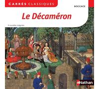 Le Décaméron - Boccace - Edition pédagogique Collège - Carrés classiques Nathan