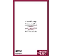 Le Déclin de la responsabilité individuelle