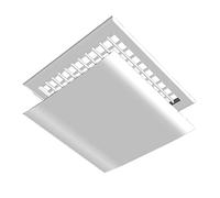 Le déflecteur de flux d'air AC central carré empêche l'air froid de souffler droit, angle réglable, installation facile, pour espace public de bureau commercial