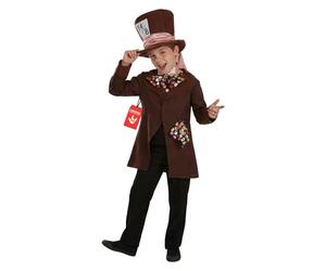 Le Déguisement Du Chapelier Fou Marron pour Garçons et Filles de Fun Shack - Extra Large