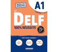 Le DELF A1 100% Réussite - édition 2021-2022 - Livre + didierfle.app Nouvelles Epreuves - Martine Boyer-Dalat - Didier - broché - Méthode de langue