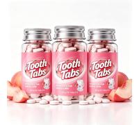 Le Dentifrice À Croquer Probiotique À La Menthe Marque Sur Tablette | Nettoyant For Dents De Voyage Sans Fluorure Nano Hydroxyapatite(3pcs)