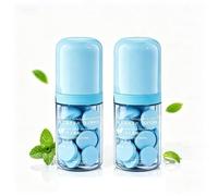 Le Dentifrice Solide À Croquer D'haleine Fraîche Durable Marque Sur | Nettoyant For Dents De Voyage Sans Fluorure Nano Hydroxyapatite(2pcs)
