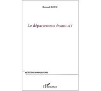 Le département évanoui ? - Bernard Roux - L'harmattan - broché - Essai