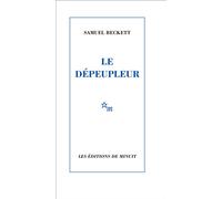 Le dépeupleur - Samuel Beckett - Minuit - Livre