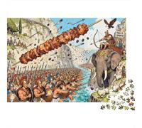 Le dernier arrêt aux Thermopylae Puzzle en Bois Imperméable DIY Puzzles De 1000 Pièces pour Adultes Cadeaux Défi Et Casse-tête Jeux Éducatifs