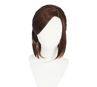 Le dernier de US Ellie Cos Wig Ellie Résistant aux Cheveux Synthetic Cosplay Cosplay Wigs + Perruque
