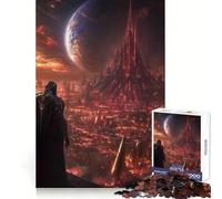 Le Dernier Gardien d'un Monde Déchu Puzzle de 1000 pièces pour Adolescents Jeu de réflexion Stimulant Passe-Temps Calme Découpe précise Joli Cadeau 38x52cm