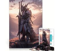Le Dernier Guerrier Puzzle de 1000 pièces pour Adultes pour renforcer Les Liens, se Souvenir, Passer Un Moment Serein et Profiter d'une qualité exceptionnelle 50x75cm