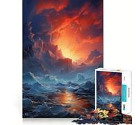 Le Dernier Iceberg Puzzle de 1000 pièces pour Adolescents Jeu de réflexion et d'entraînement cérébral Atelier d'écriture et de détente Cadeau attentionné 38x26cm