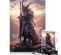 Le dernier Puzzle Guerrier pour Adolescents, 1000 pièces, Jeu de logique et de réflexion, Calme et Amusant, Bords Lisses, Cadeau d'anniversaire 38x26cm