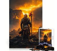 Le dernier Puzzle Sentinelle pour Adolescents, 1000 pièces, Jouet de logique Pure, Silencieux, Calme, aux Contours Nets, décoration Murale 38x52cm