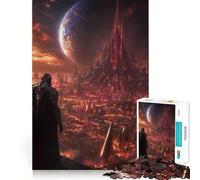 Le dernier Regard sur Un Monde déchu Puzzle de 1000 pièces pour Adolescents Jeu Intelligent et Convivial Découpe Lisse Liste de souhaits du Père Noël 50x75cm