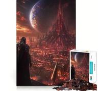Le dernier Regard sur Un Monde déchu Puzzle de 1000 pièces pour Adolescents Stimule la mémoire Divertissement Relaxant Bords précis Cadeau attentionné 38x26cm
