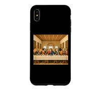 Le dernier souper pour Chats, Funny Cats, Cat Lovers, Cat Art Classic Coque pour iPhone XS Max