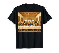 Le dernier souper pour Chats, Funny Cats, Cat Lovers, Cat Art Classic T-Shirt