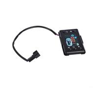 Le design aérodynamique du commutateur de commande LCD assure une intégration parfaite avec votre système de chauffage