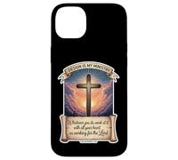 Le Design chrétien est Mon ministère Jésus-Christ Faith Coque pour iPhone 14 Plus