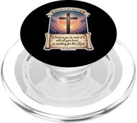 Le Design chrétien est Mon ministère Jésus-Christ Faith PopSockets PopGrip pour MagSafe