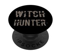 Le Design du Chasseur de sorcières dans Une Belle Police pour Les Chasseurs de sorcières PopSockets PopGrip Adhésif