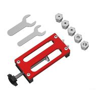 Le design innovant du localisateur de perceuse en aluminium offre des ajustements de position flexibles adaptés aux préférences de l'utilisateur (4/5/6/8/10 mm)