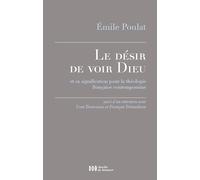 Le désir de voir Dieu: et sa signification pour la théologie française contemporaine