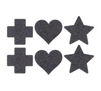 Le Désir - ensemble de cache-tétons - 3 paires (noir)