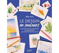 Le dessin en couleurs 34 projets pour apprendre et progresser aux crayons de couleur - Nathalie Ravier - Mango - broché - Guide