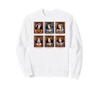 Le Destin des épouses d'Henri VIII Six Portraits Sweatshirt