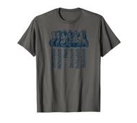 Le Destin des Six épouses d'Henri VIII Navy Print T-Shirt