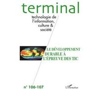 Collectif – Le développement durable à l'épreuve des TIC – Tome 106 – Broché