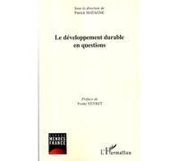 Le développement durable en questions - Patrick Matagne - L'harmattan - broché - Essai
