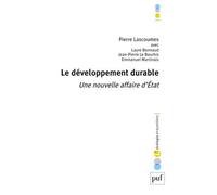 Le développement durable Une nouvelle affaire d'État - Pierre Lascoumes - Puf - broché - Essai