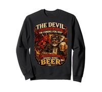 Le Diable a chuchoté : « Je Viens pour toi », AI-Je chuchoté en Retour Sweatshirt