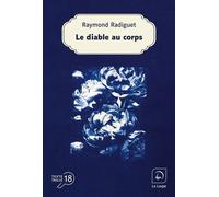 Le diable au corps Edition en gros caractères - Raymond Radiguet - De La Loupe - broché - Roman