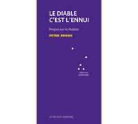 Le diable c'est l'ennui