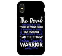 Le Diable m'a chuchoté à l'oreille Que tu n'es Pas Assez Fort pour Gagner Coque pour iPhone X/XS