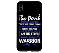 Le Diable m'a chuchoté à l'oreille Que tu n'es Pas Assez Fort pour Gagner Coque pour iPhone XS Max