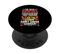 Le Diable m'a chuchoté à l'oreille Que tu n'es Pas Assez Fort pour Gagner PopSockets PopGrip Adhésif