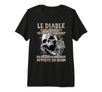 Le Diable m'a chuchoté Je Viens Te Chercher T-Shirt Haut de Gamme