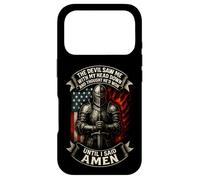 Le Diable m'a vu de ma tête et a cru qu'il Avait gagné, jusqu'à ce Que Je dise Amen Coque pour iPhone 17 Pro