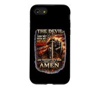 Le Diable m'a vu de ma tête et a cru qu'il Avait gagné, jusqu'à ce Que Je dise Amen Coque pour iPhone SE (2020) / 7/8