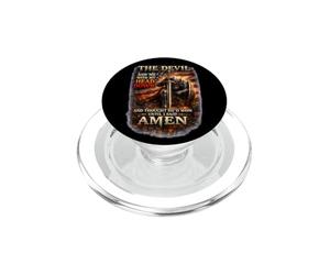 Le Diable m'a vu de ma tête et a cru qu'il Avait gagné, jusqu'à ce Que Je dise Amen PopSockets PopGrip pour MagSafe
