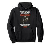 Le diable m'a vu de ma tête et a cru qu'il avait gagné, jusqu'à ce que je dise Amen Sweat à Capuche